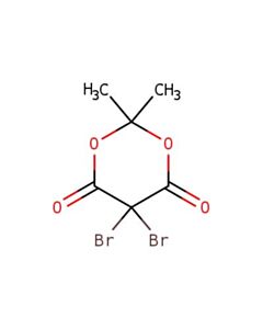Astatech 5,5-DIBROMOMELDRUMS ACID (=5,5-DIBROMO-2,2-DIMETHYL-4,6-DIOXY-1,3-DIOXANE), 98% Purity, 95.00% Purity, 10G